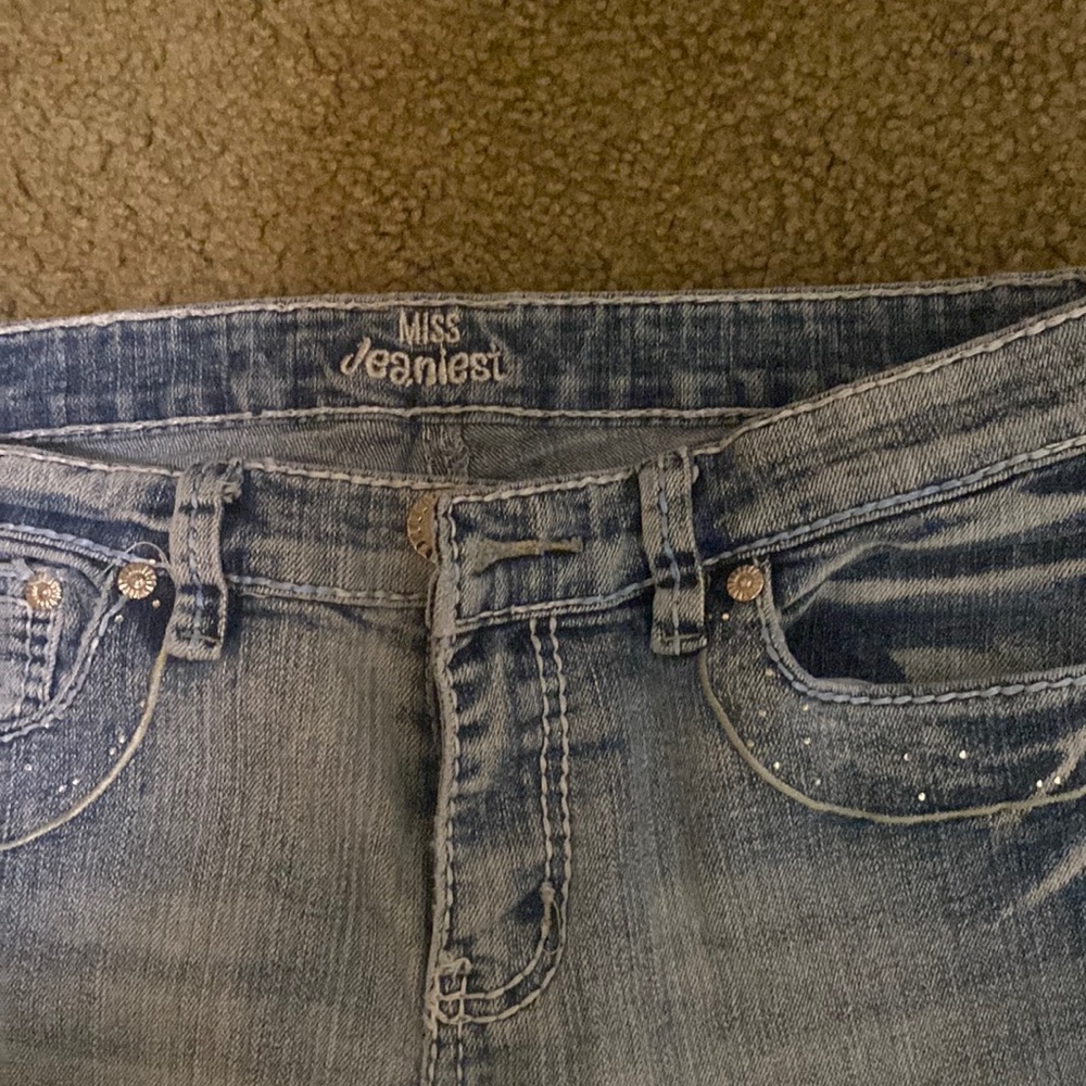 Women’s Miss Jeaniest Capri Blue Jeans Size 5